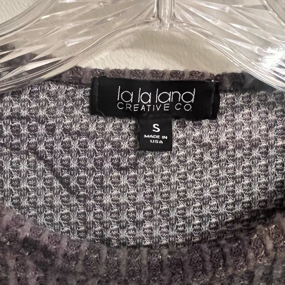 LaLa Land NWT Woman's Thermal Sweater - Picture 2 of 4